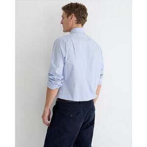 J Crew Bowery Slim Wrinkle Free Button Up Dress Shirt US Men's S New